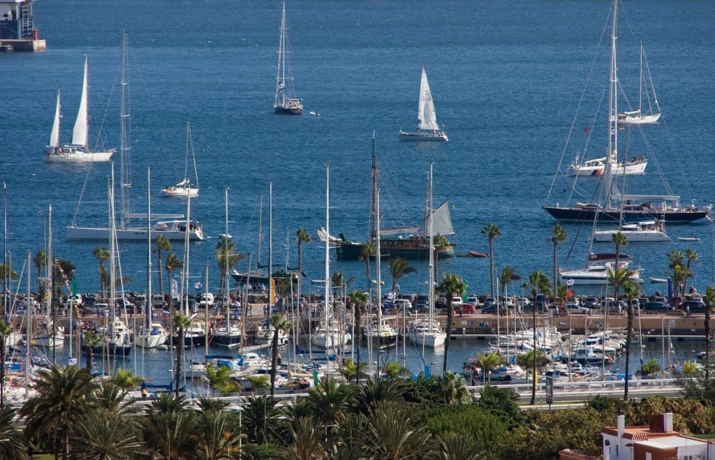 Hafen von Gran Canaria, Segeln Kanaren